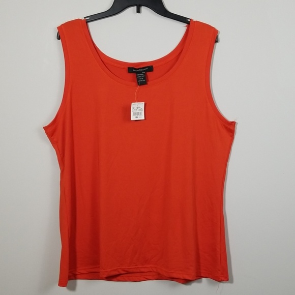 Ashley Stewart Tops - Ashley Stewart Orange Tank Top Size 22/24 NWT Ashley Stewart Tops - Ashley Stewart Orange Tank Top Size 22/24 NWT